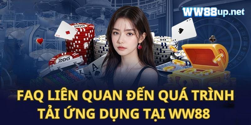 Các thắc mắc liên quan đến quá trình tải ứng dụng Ww88 