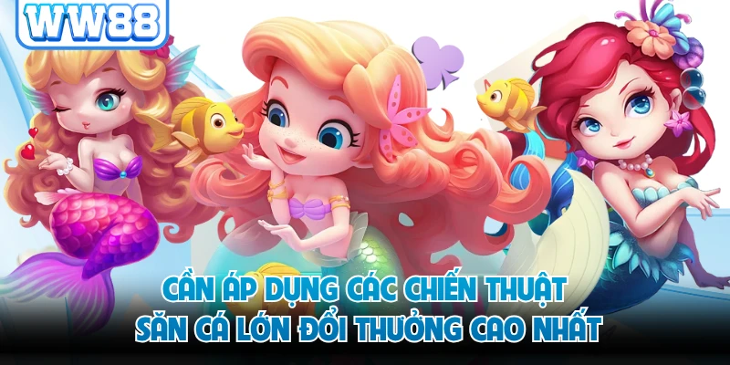 Cần áp dụng các chiến thuật săn cá lớn đổi thưởng cao nhất