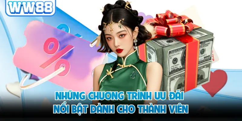 Những chương trình ưu đãi nổi bật dành cho thành viên